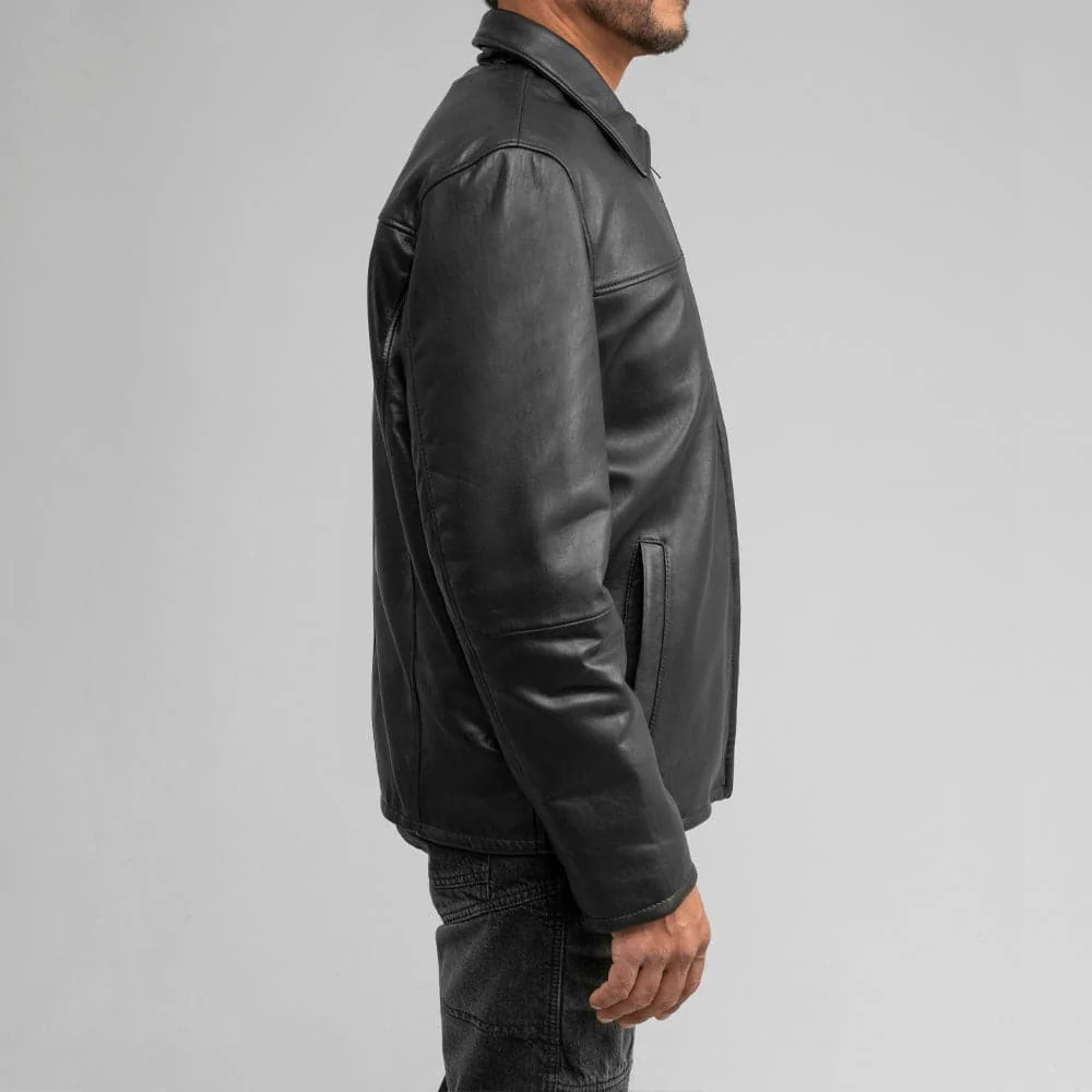 Anderson Men's Cowhide Leather Jacket - Image 8