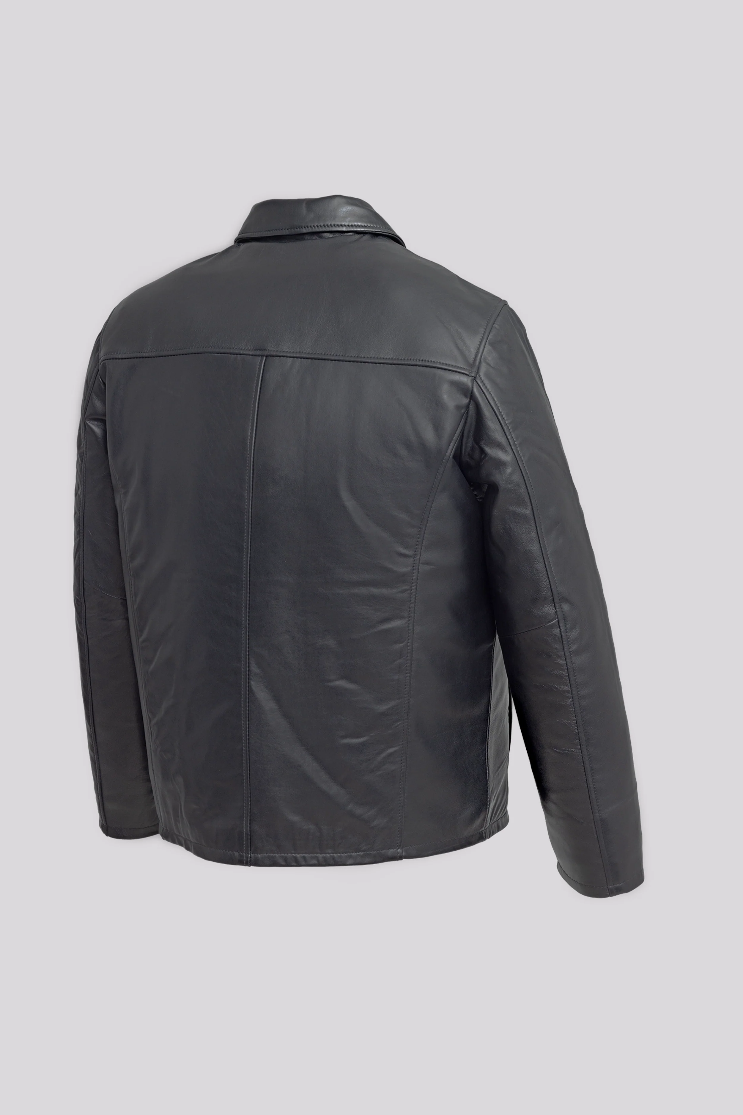 Anderson Men's Lambskin Leather Jacket - Image 2