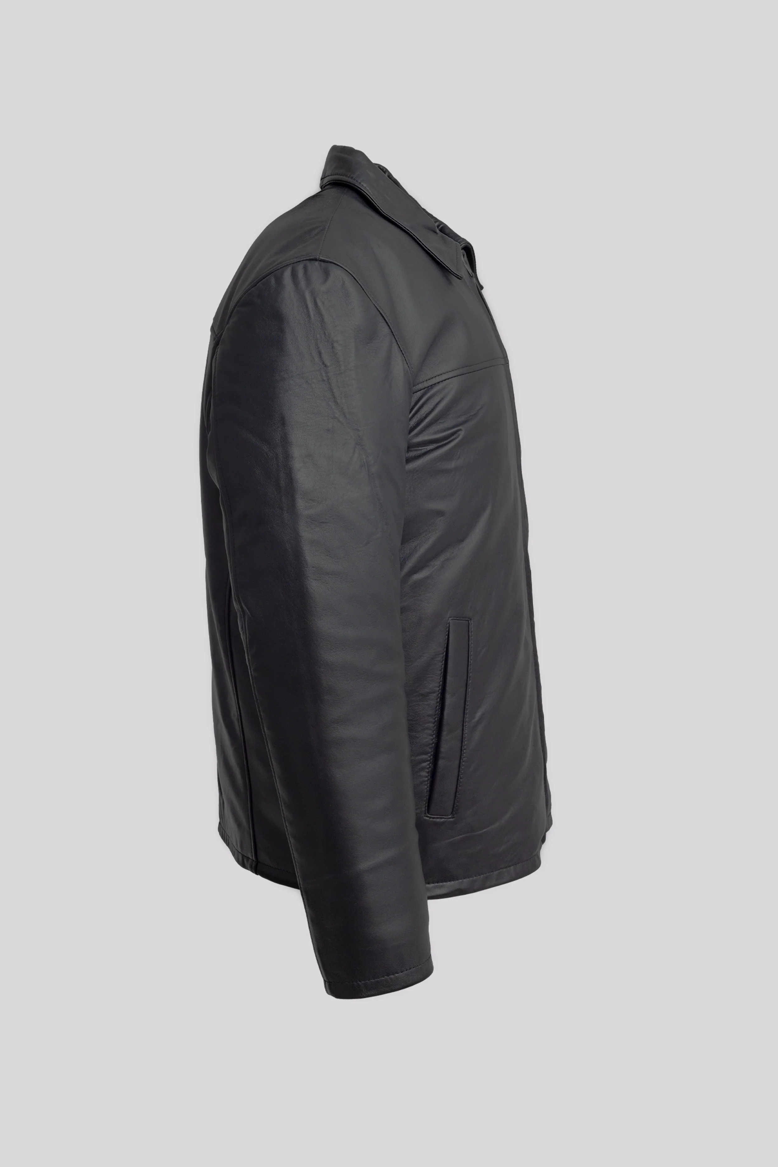 Anderson Men's Lambskin Leather Jacket - Image 3