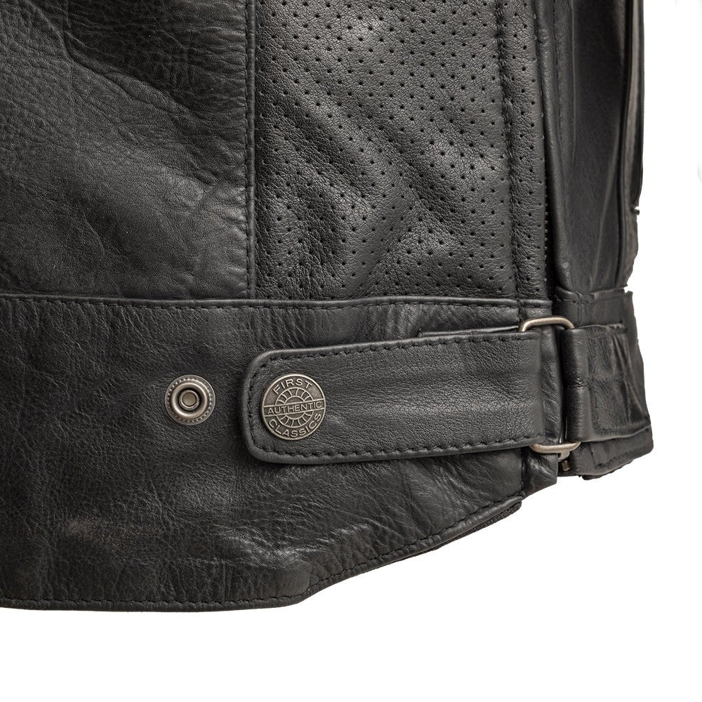 BiTurbo - Men's Leather Motorcycle Jacket - Image 4