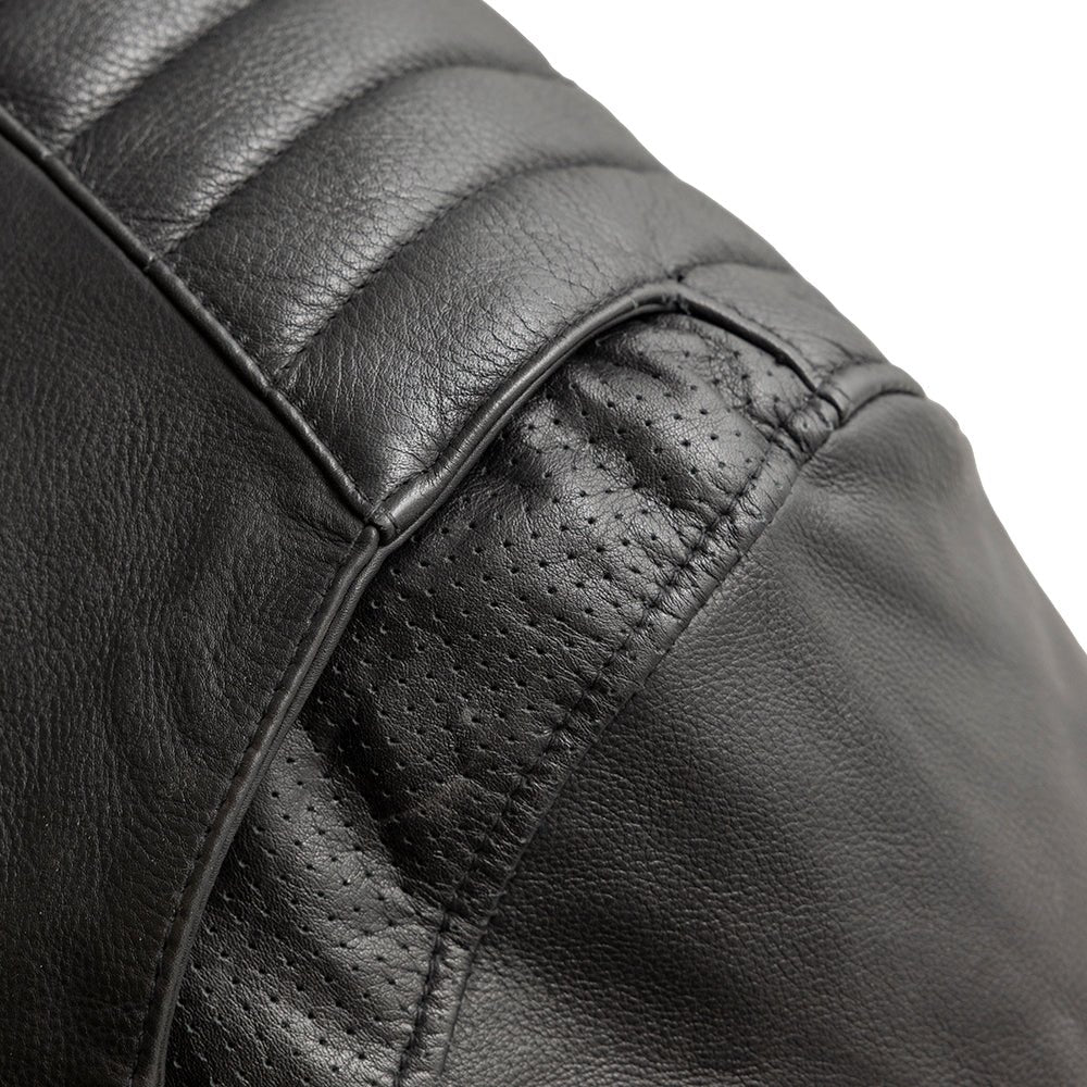 BiTurbo - Men's Leather Motorcycle Jacket - Image 5