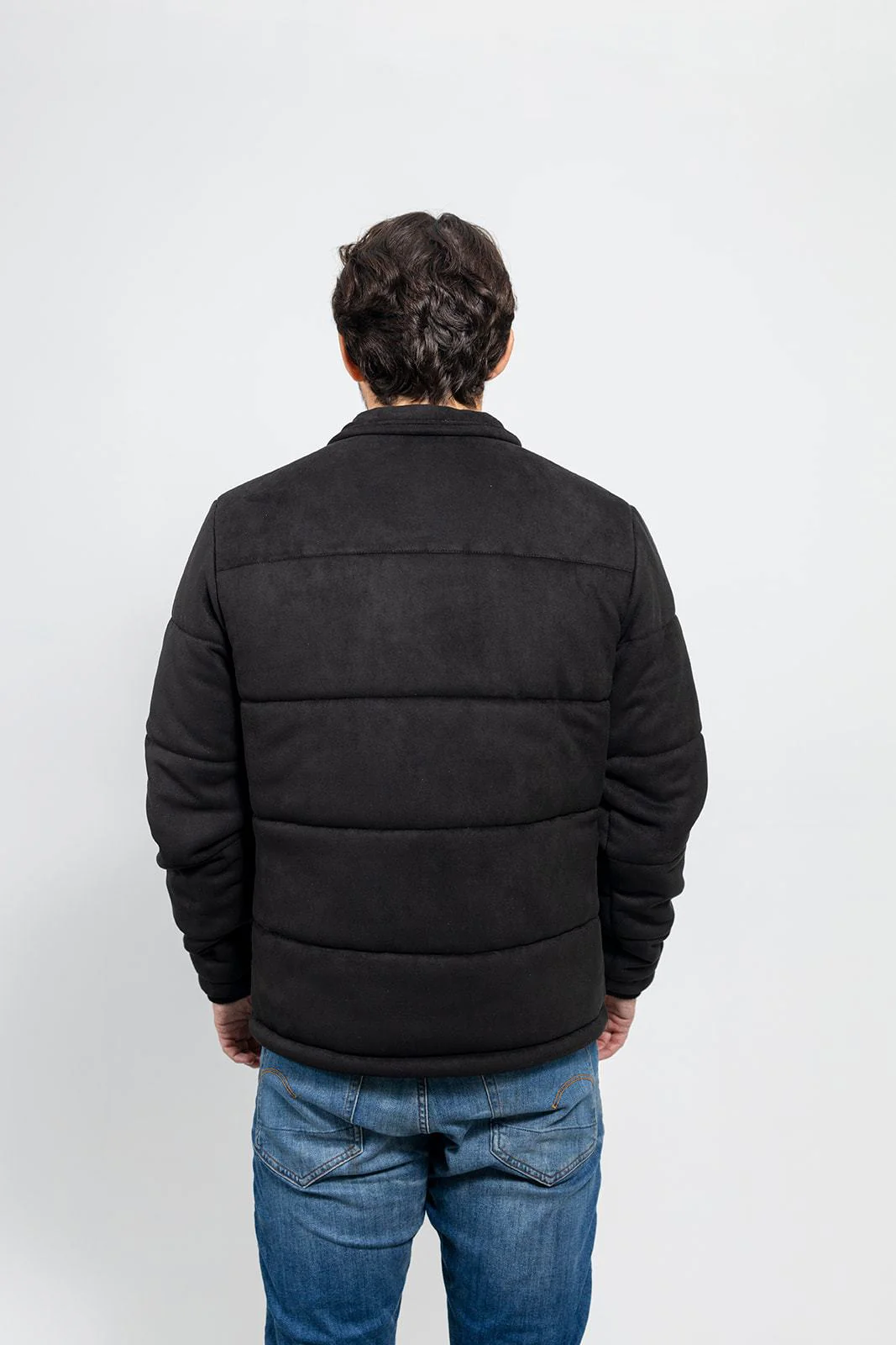 Brady Men's Vegan Faux Suede Jacket - Image 4