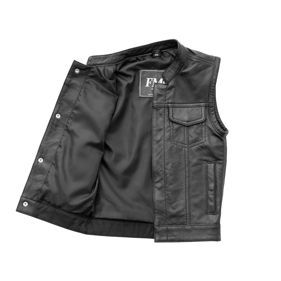 Bad Boy-  Kid's Leather Vest - Image 3