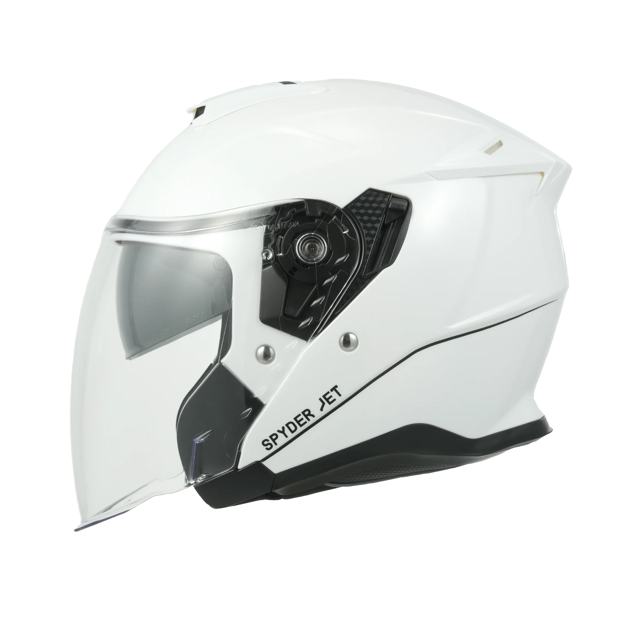 D.O.T. & ECE Daytona Spyder Jet- Hi-Gloss White - Image 2