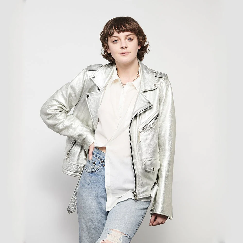 Deirdre - Women's BHBR Motorcycle Leather Jacket - Image 2