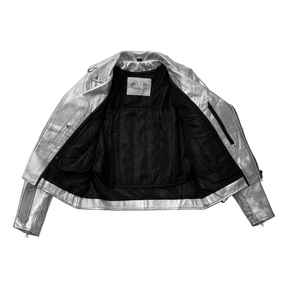 Deirdre - Women's BHBR Motorcycle Leather Jacket - Image 5