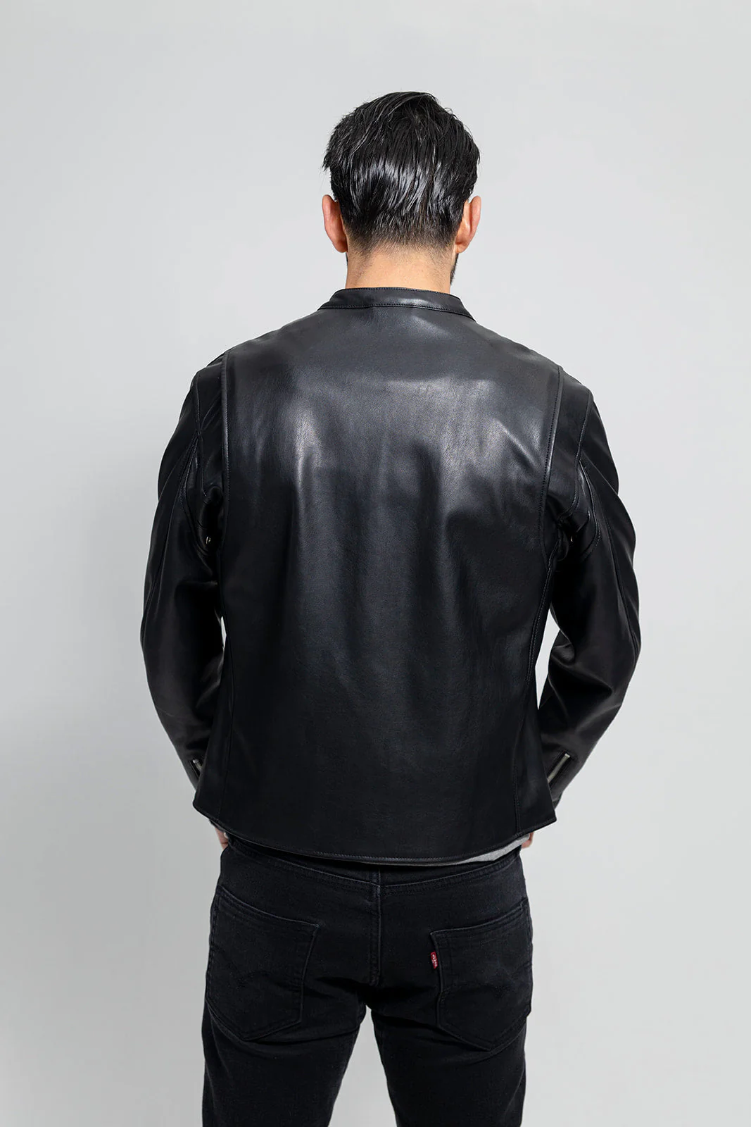 Dillon Men's Vegan Faux Leather Jacket - Image 6