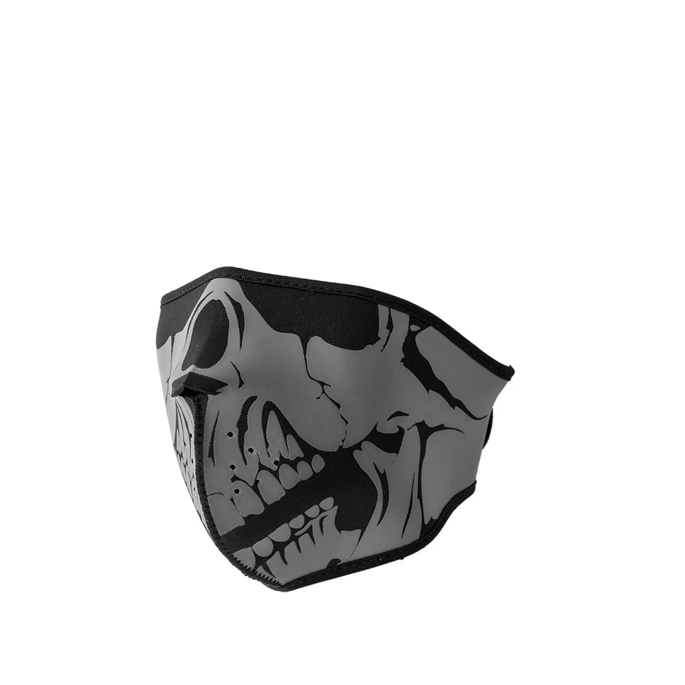 Neoprene Half Face Skull Riding Mask