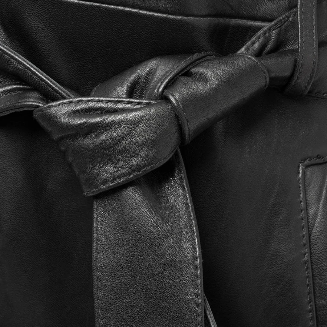Janely Womens Fashion Leather Jacket - Image 3