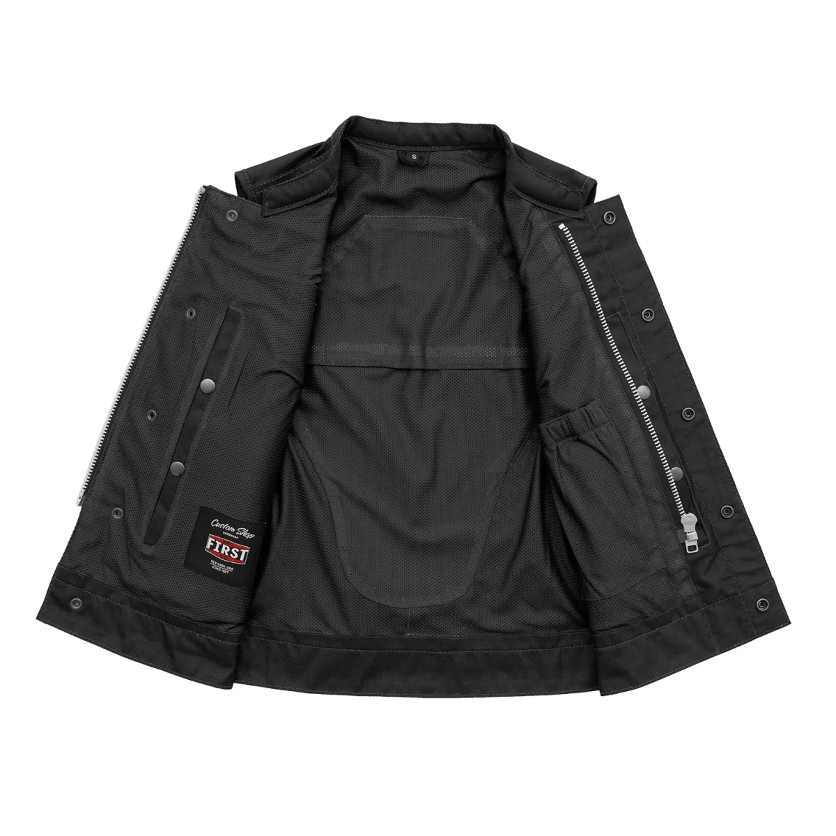 Jessica Moto Mesh Women's Motorcycle Vest - Image 3