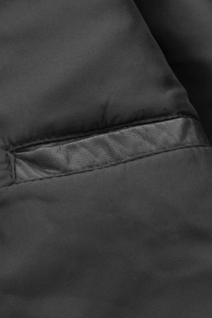 Keith Fashion Leather Varsity Jacket - Image 4