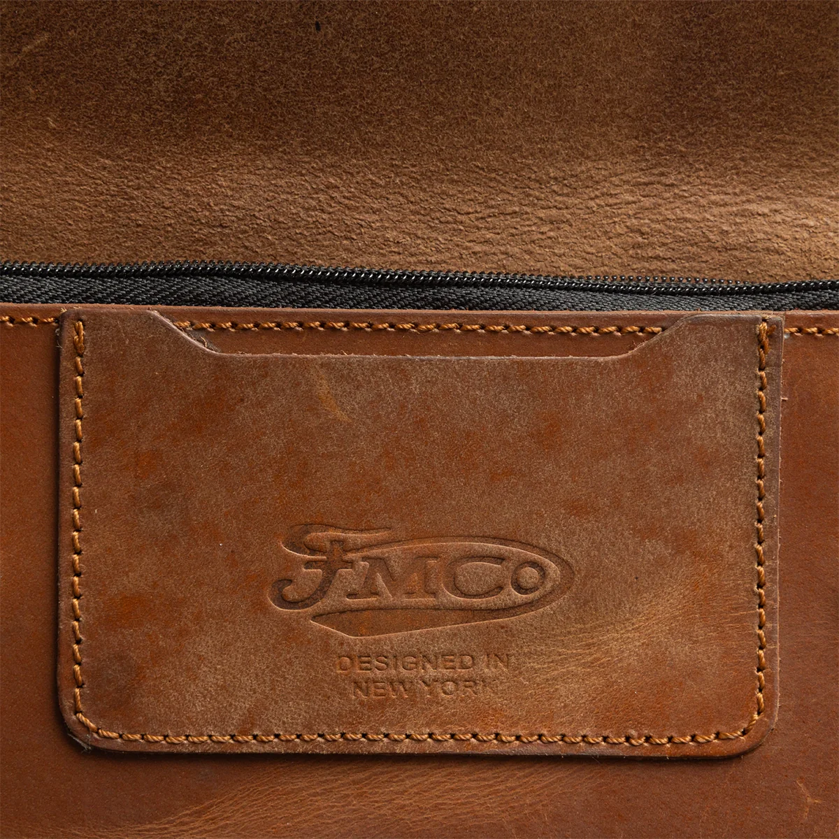 LARGE TRUCKER - Vegetable Tanned Leather Wallet - Image 11