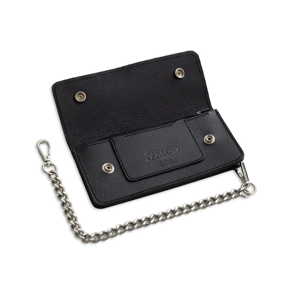 LARGE TRUCKER - Vegetable Tanned Leather Wallet - Image 12