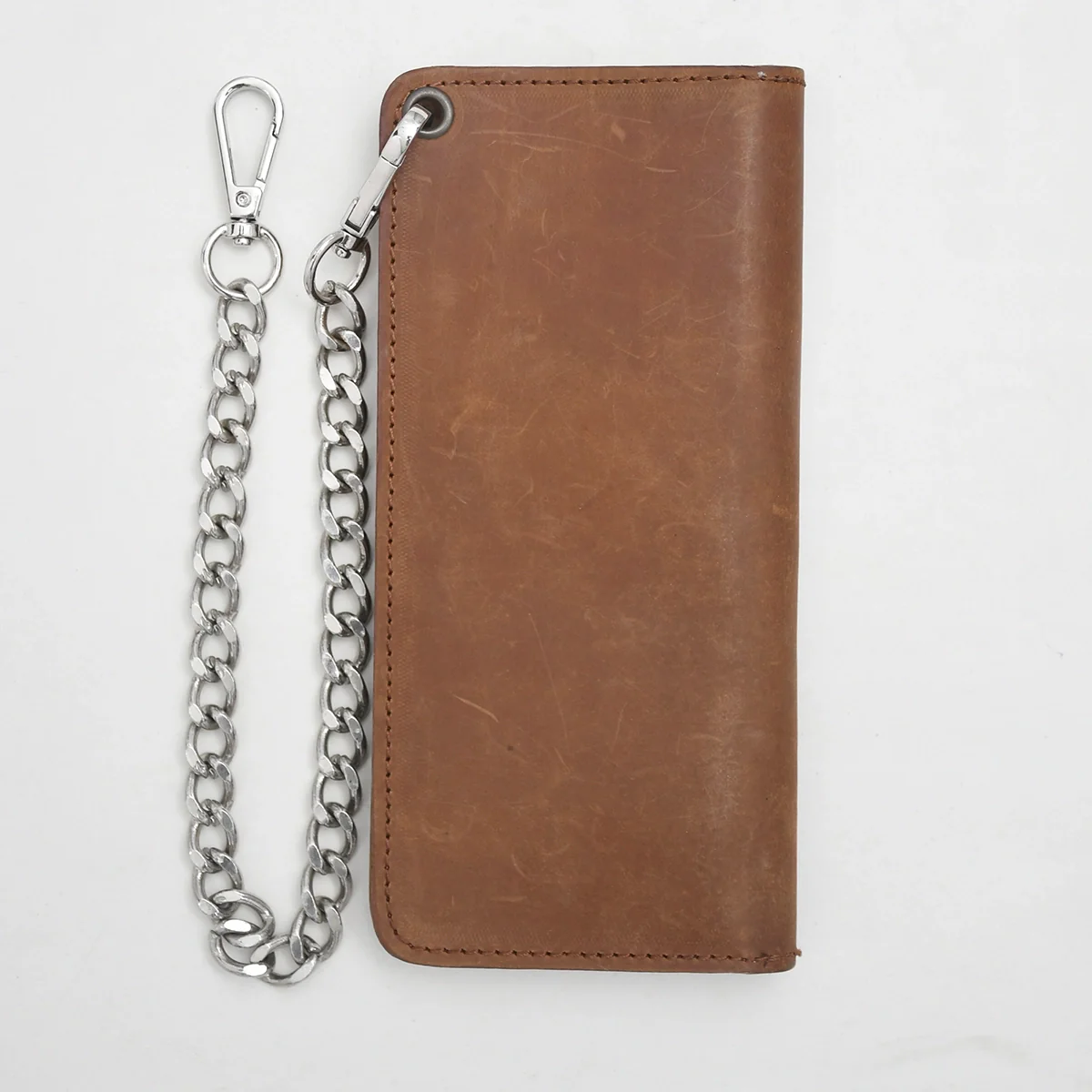 LARGE TRUCKER - Vegetable Tanned Leather Wallet - Image 17