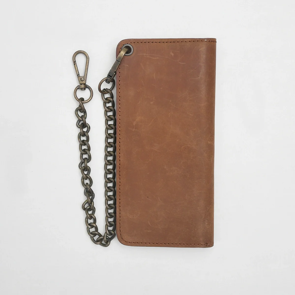 LARGE TRUCKER - Vegetable Tanned Leather Wallet - Image 18