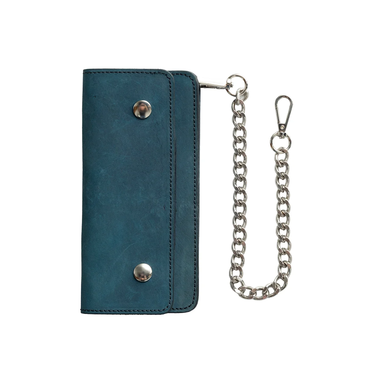 LARGE TRUCKER - Vegetable Tanned Leather Wallet - Image 21