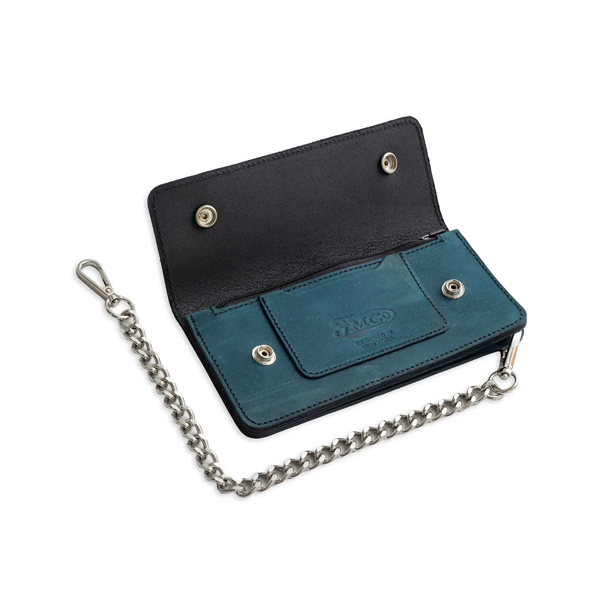 LARGE TRUCKER - Vegetable Tanned Leather Wallet - Image 22