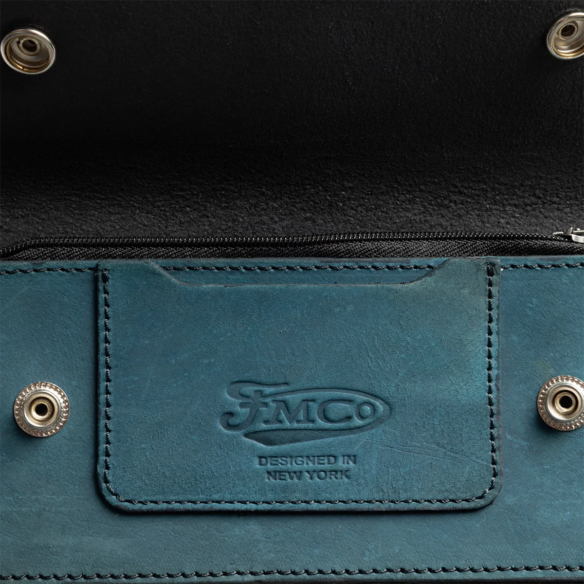 LARGE TRUCKER - Vegetable Tanned Leather Wallet - Image 23