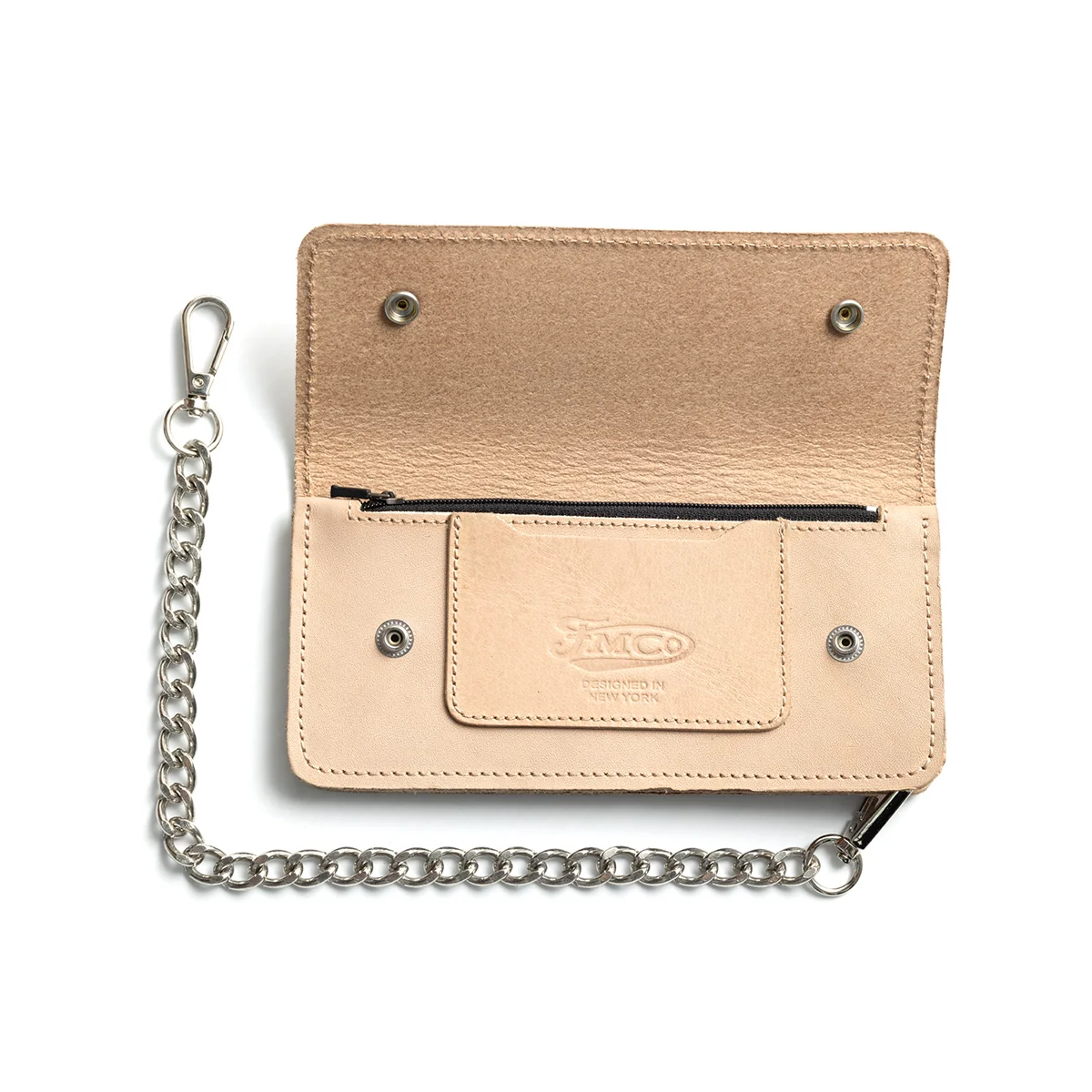 LARGE TRUCKER - Vegetable Tanned Leather Wallet - Image 26