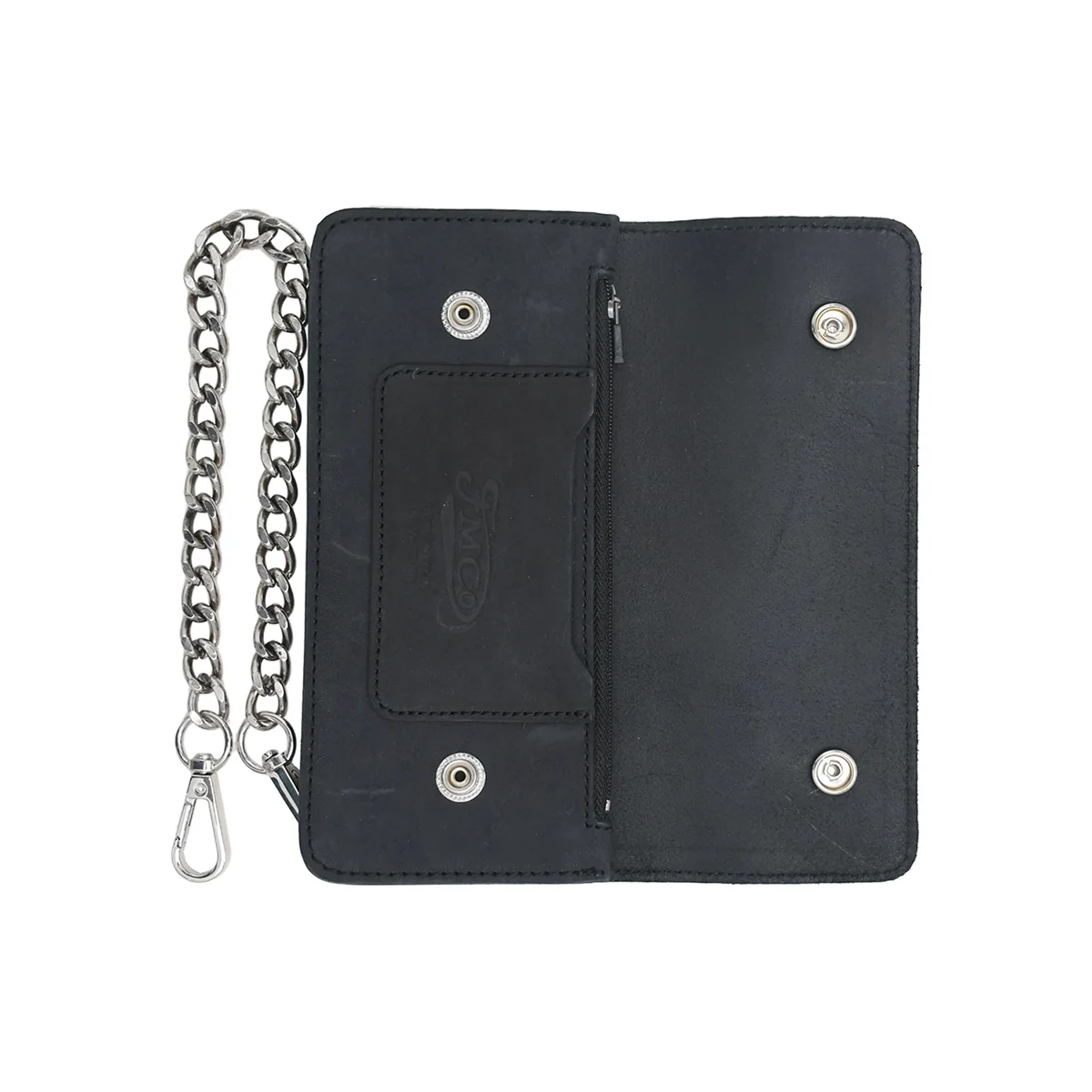 LARGE TRUCKER - Vegetable Tanned Leather Wallet - Image 3