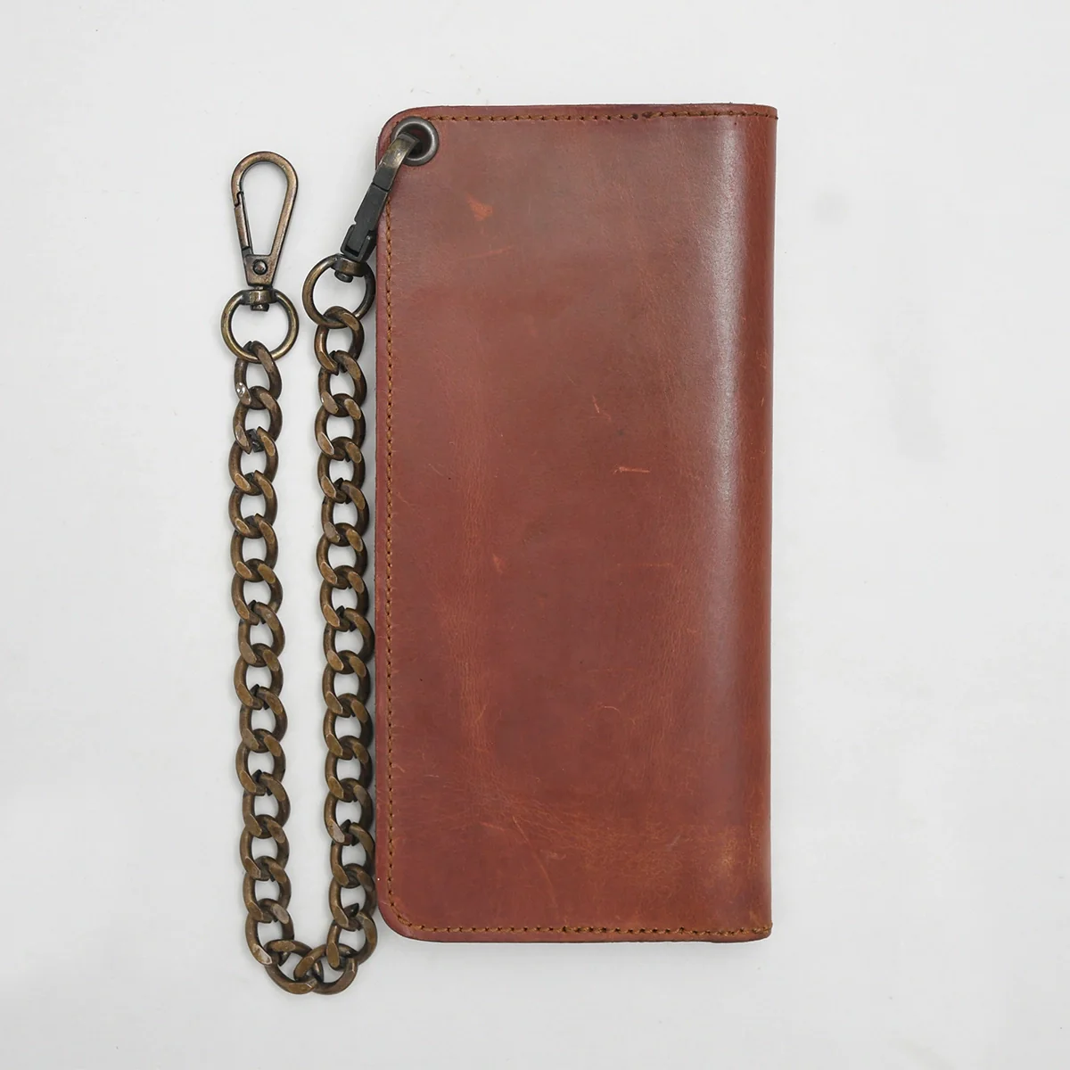 LARGE TRUCKER - Vegetable Tanned Leather Wallet - Image 31