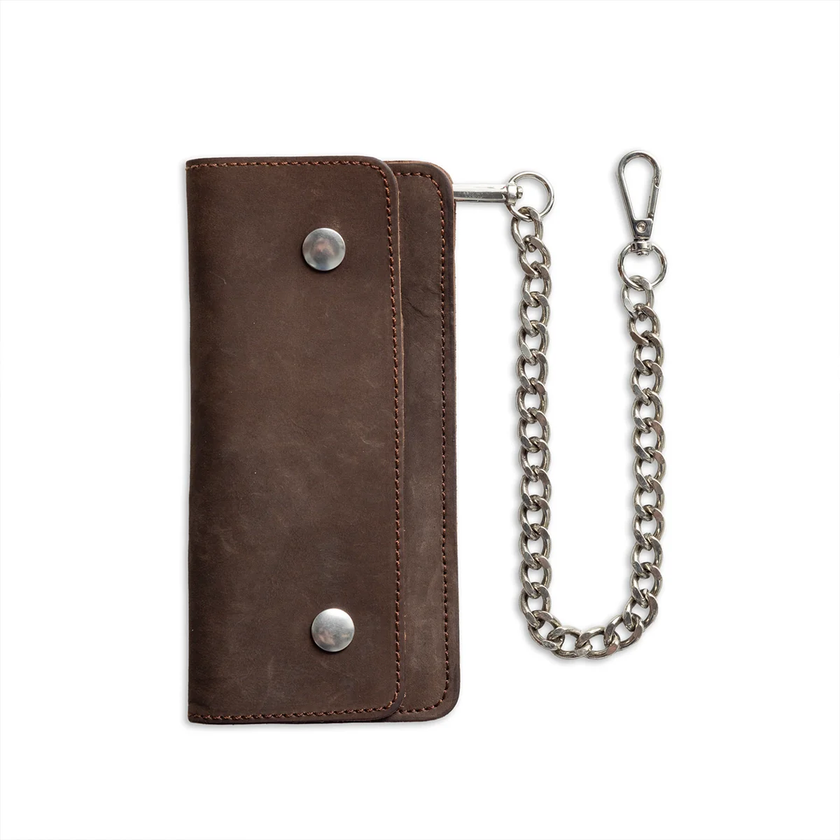 LARGE TRUCKER - Vegetable Tanned Leather Wallet - Image 32