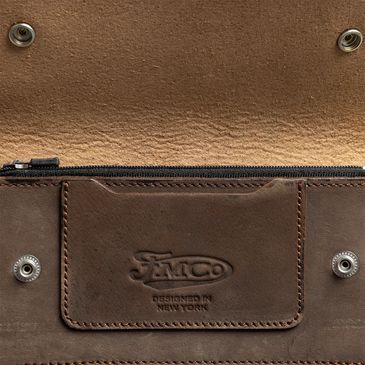 LARGE TRUCKER - Vegetable Tanned Leather Wallet - Image 35