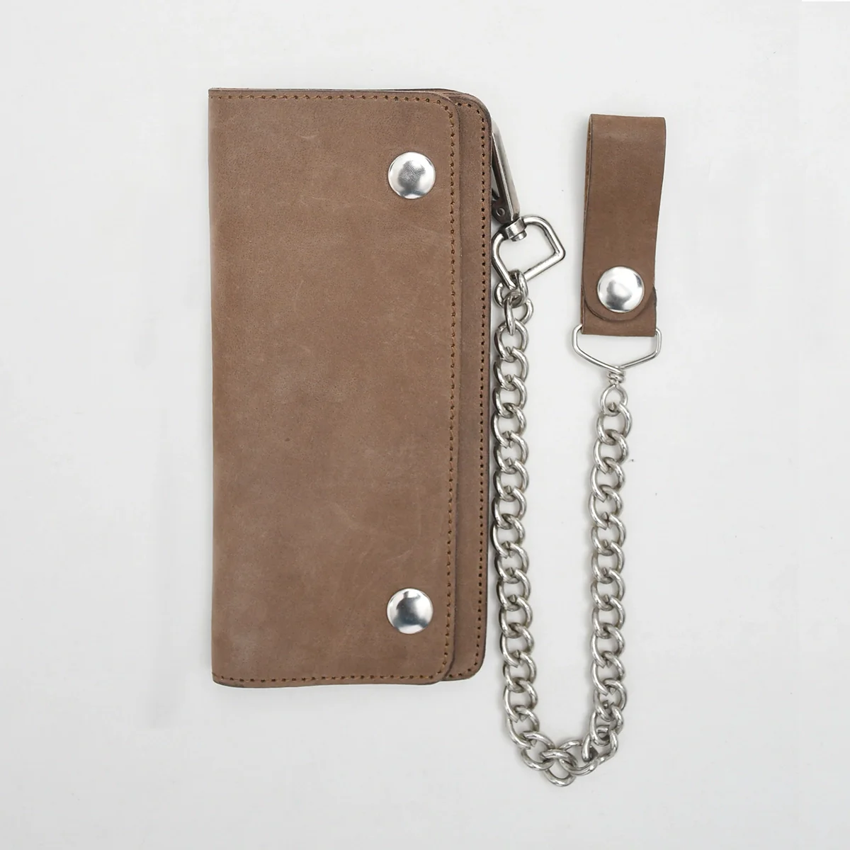 LARGE TRUCKER - Vegetable Tanned Leather Wallet - Image 37