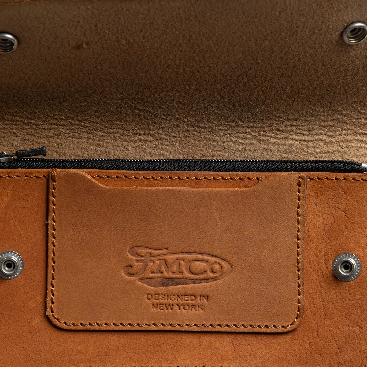 LARGE TRUCKER - Vegetable Tanned Leather Wallet - Image 43