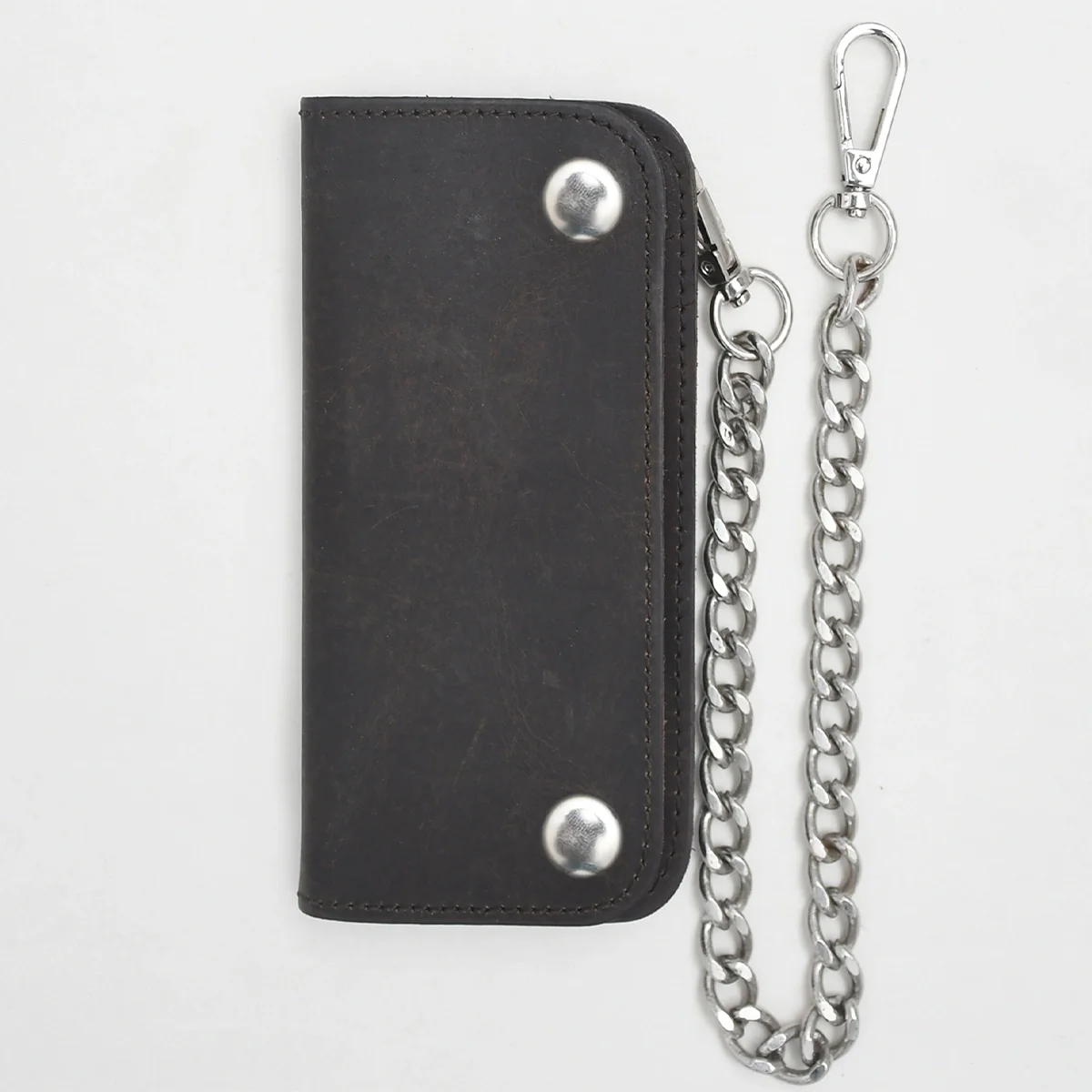 LARGE TRUCKER - Vegetable Tanned Leather Wallet - Image 47