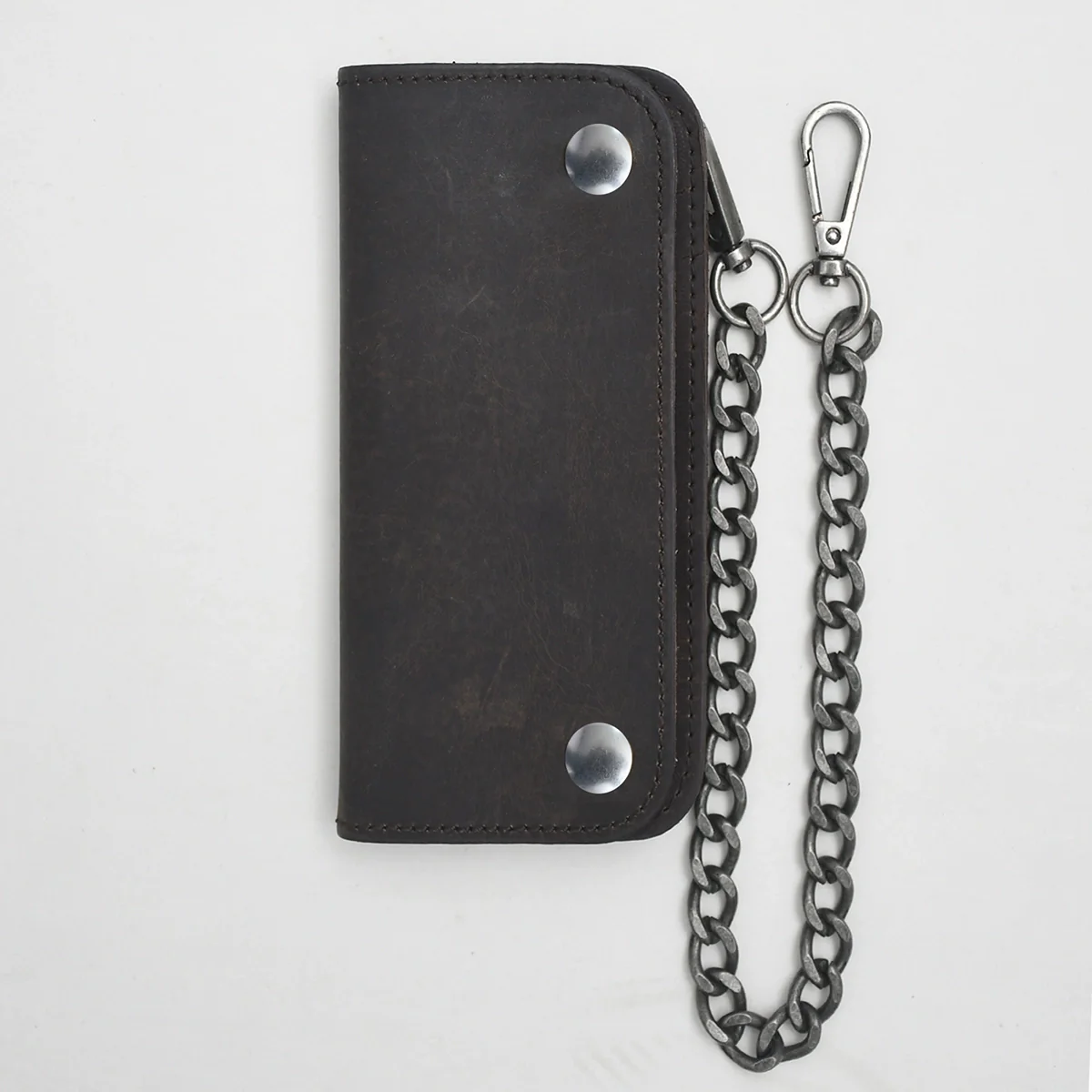 LARGE TRUCKER - Vegetable Tanned Leather Wallet - Image 48