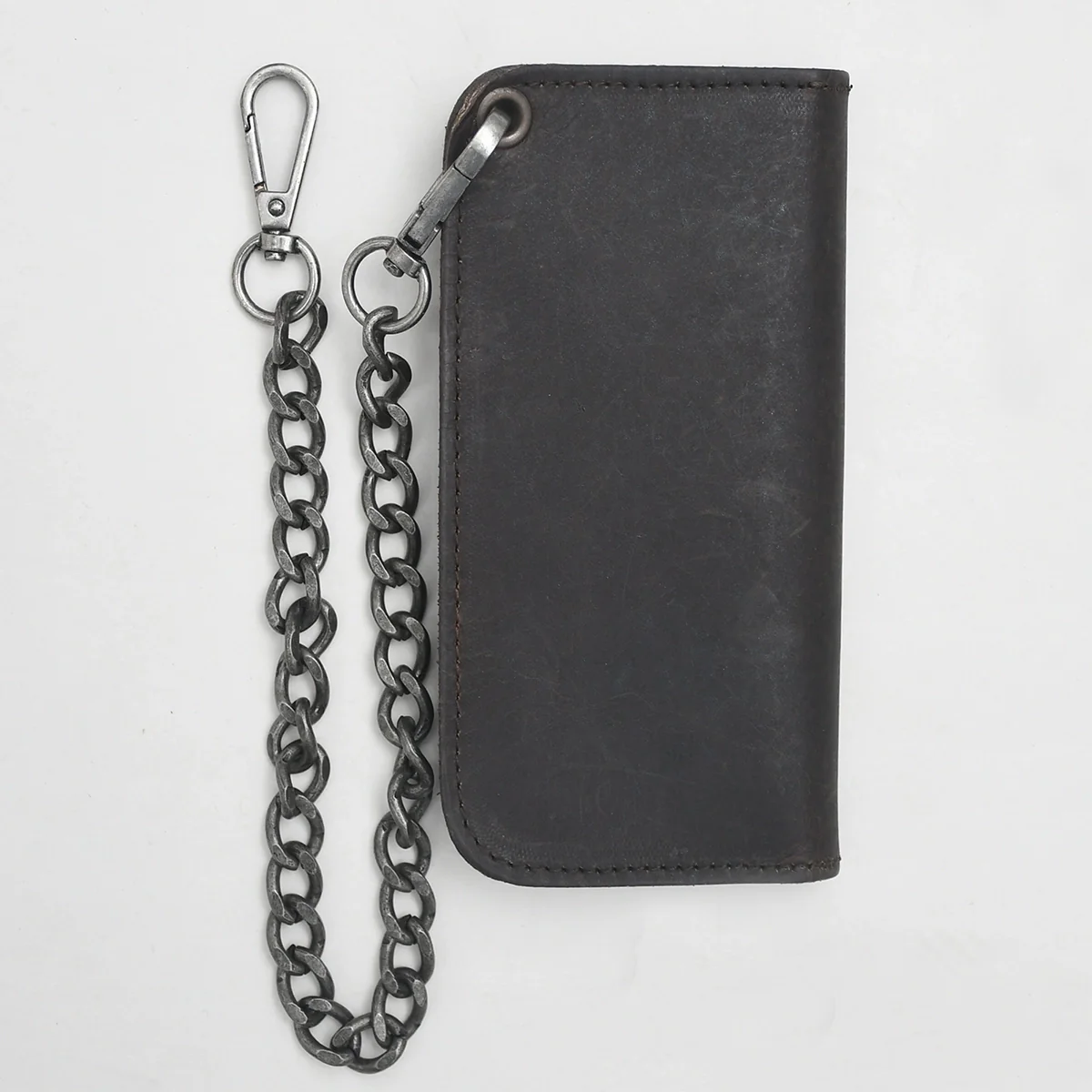 LARGE TRUCKER - Vegetable Tanned Leather Wallet - Image 49