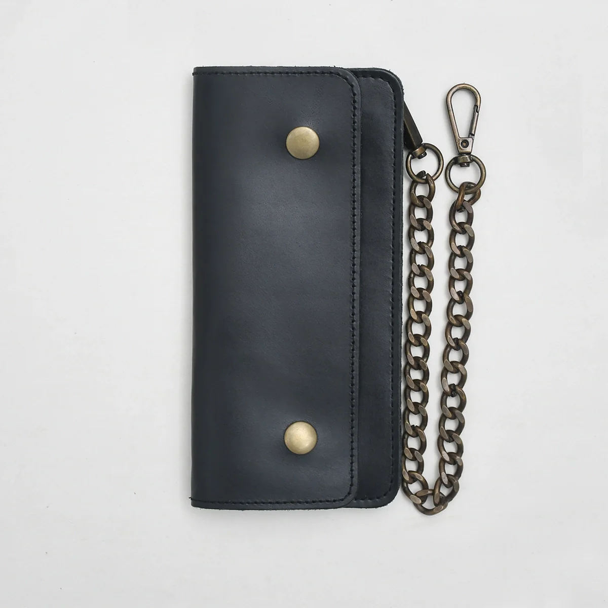 LARGE TRUCKER - Vegetable Tanned Leather Wallet - Image 54