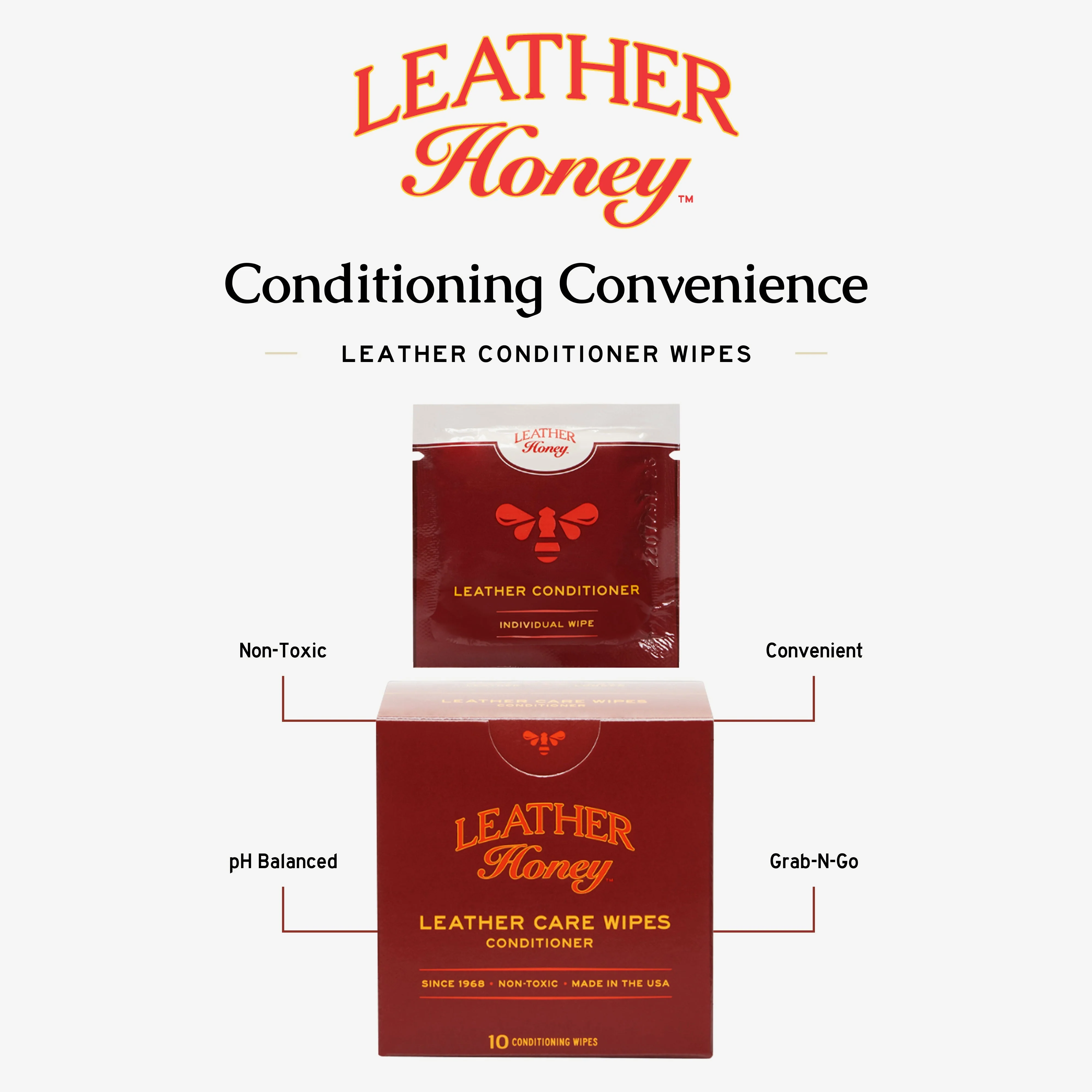 Leather Care Wipes (10 Pack) - Image 5