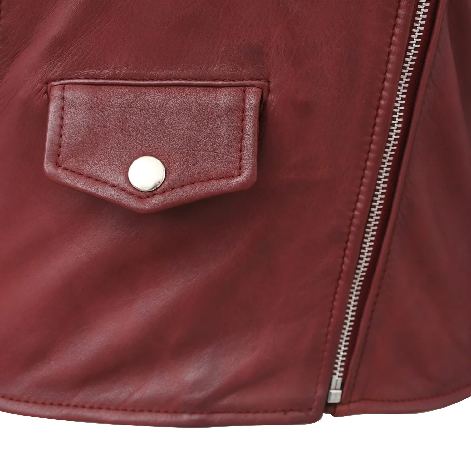 Lennox  Moto Style Leather Jacket - Image 18