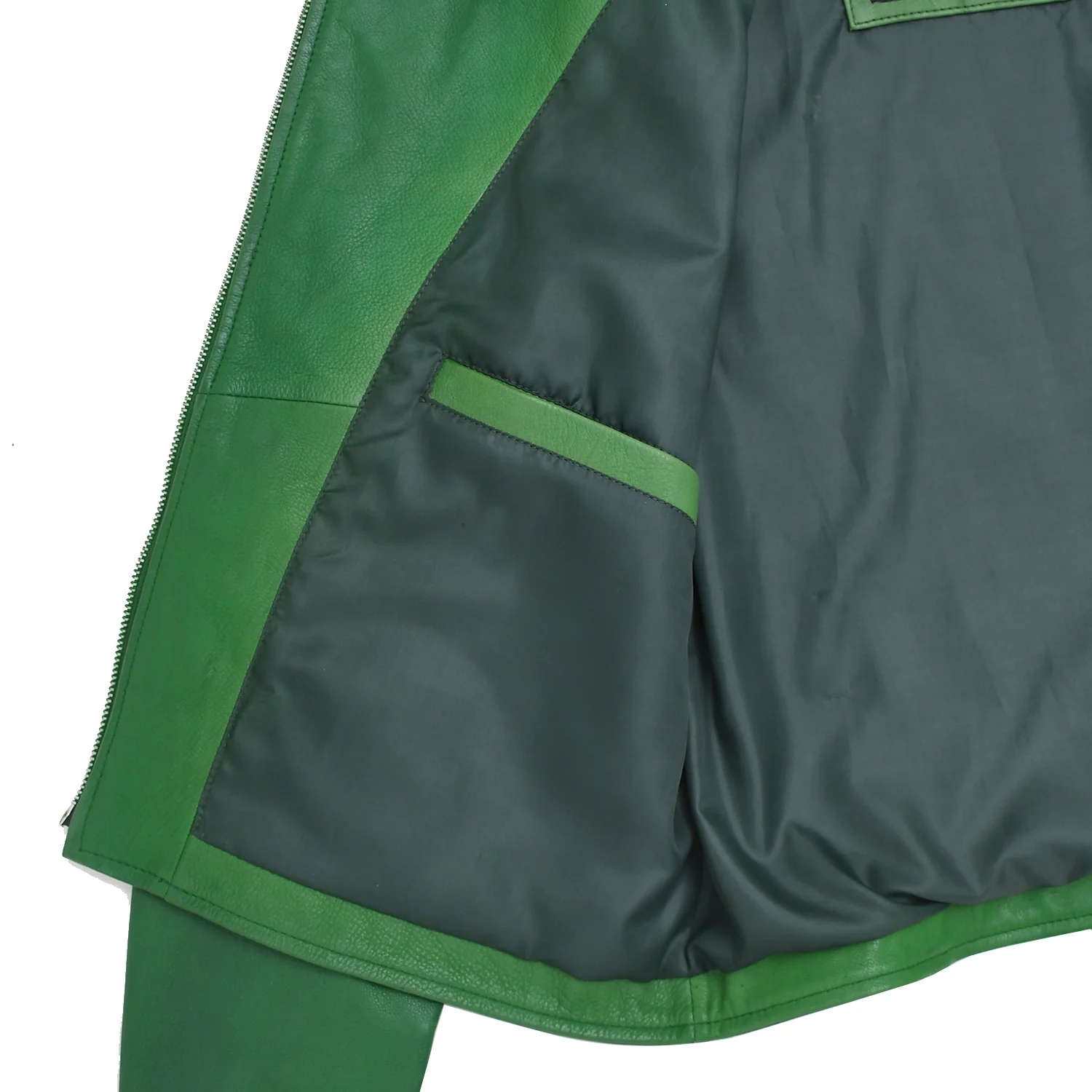 Lennox  Moto Style Leather Jacket - Image 6