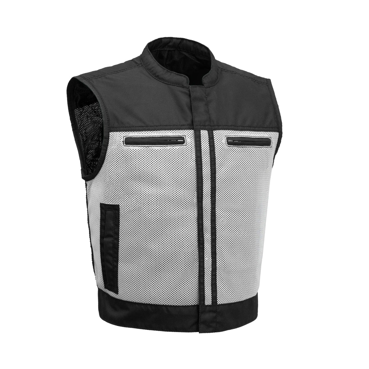 Lowrider Moto Mesh Men's Motorcycle Vest - Image 9