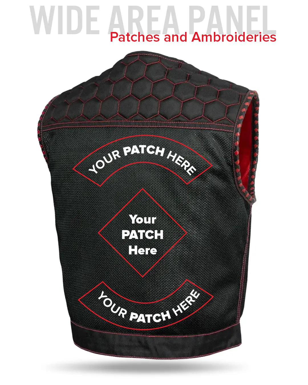 Lowside Hornet Moto Mesh Men's Club Style Vest - Image 28