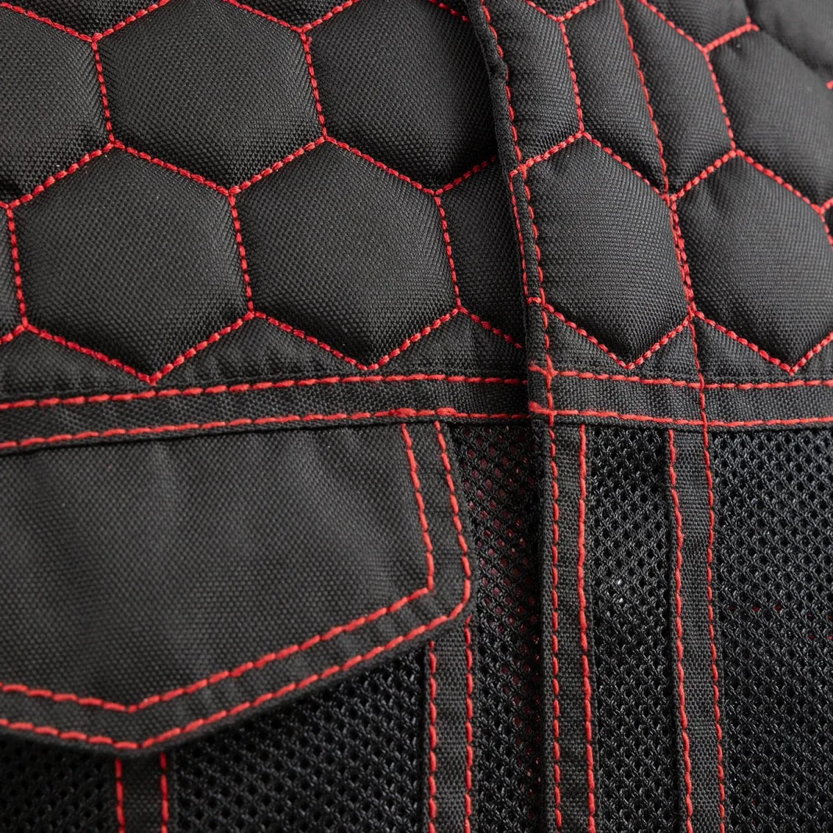 Lowside Hornet Moto Mesh Men's Club Style Vest - Image 8