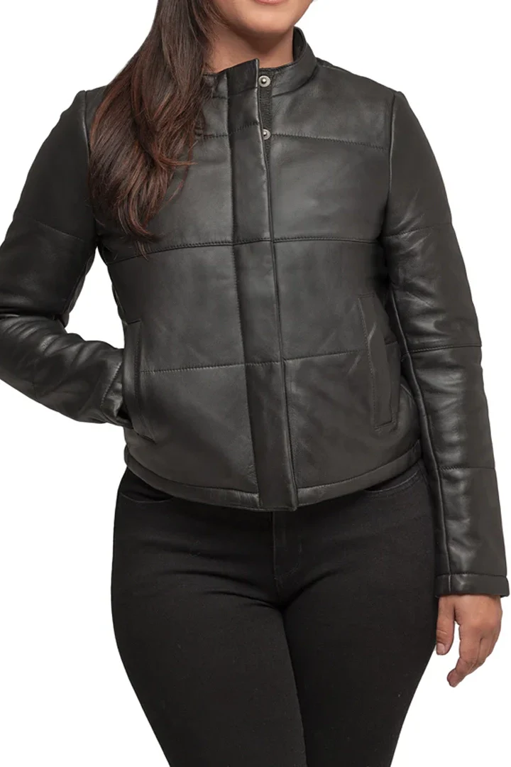 Melysa Leather Jacket - Image 5