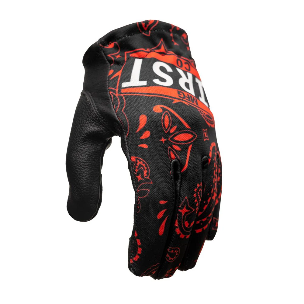 Clutch Men's Motorcycle Leather Gloves - Image 5
