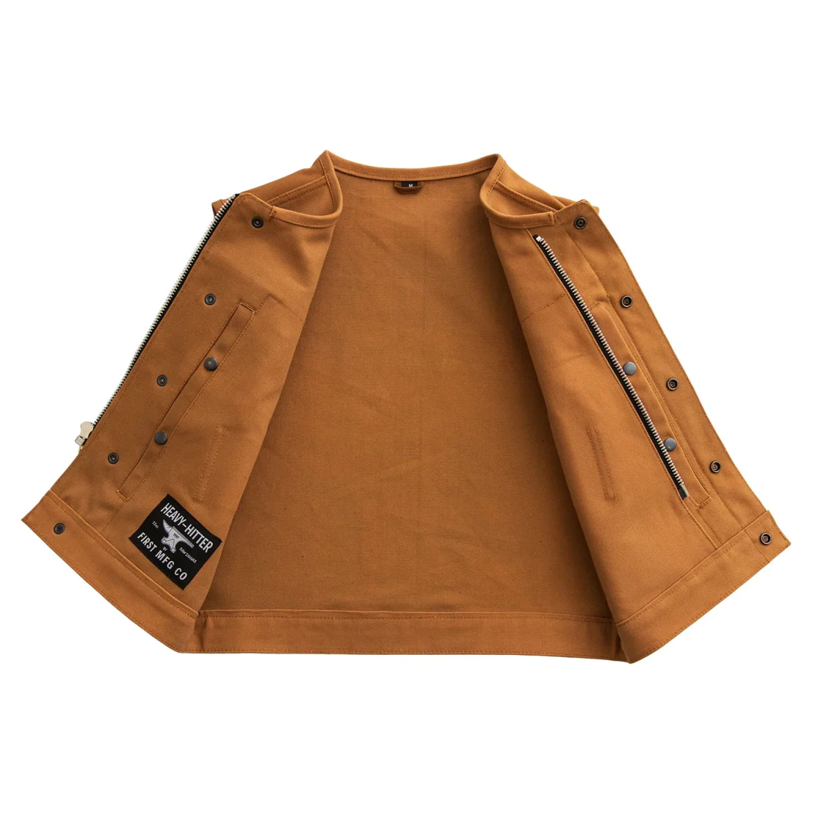 Lowside Men's Motorcycle Canvas Vest - Image 3