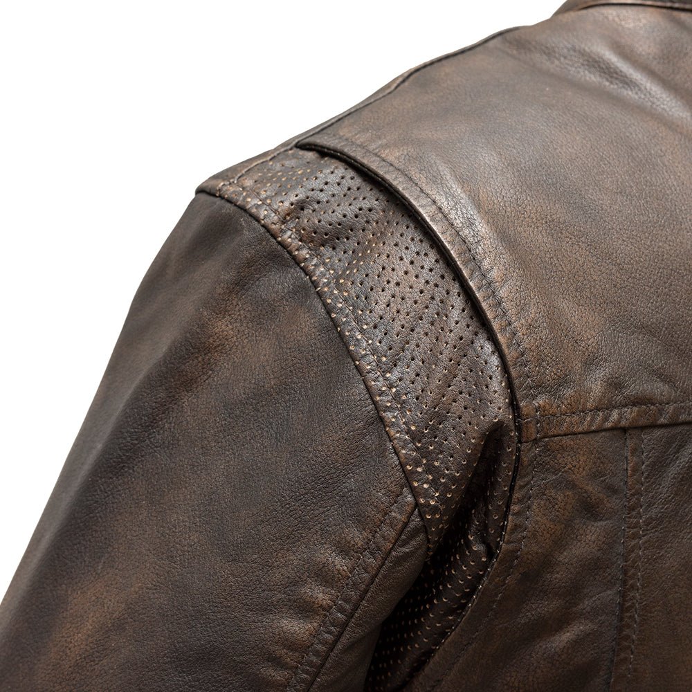 Rocky Men's Motorcycle Leather Jacket - Image 8