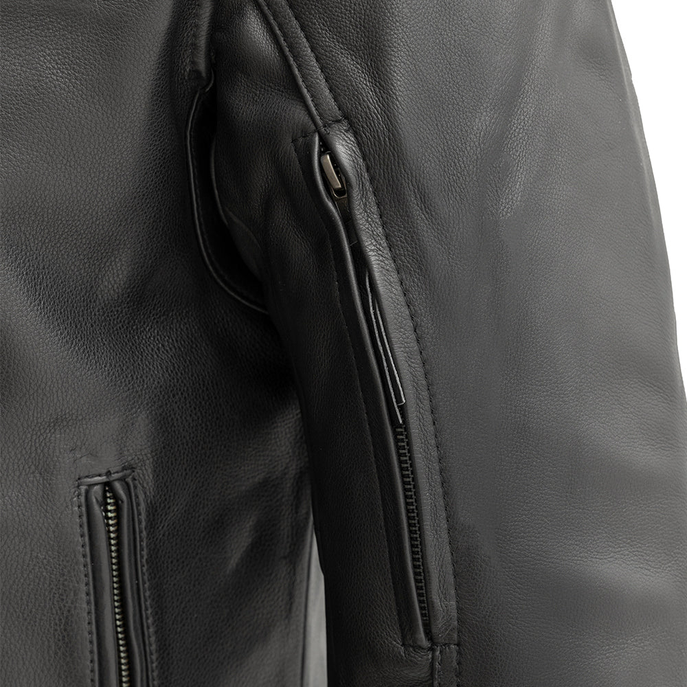 Top Performer Men's Motorcycle Leather Jacket - Image 6