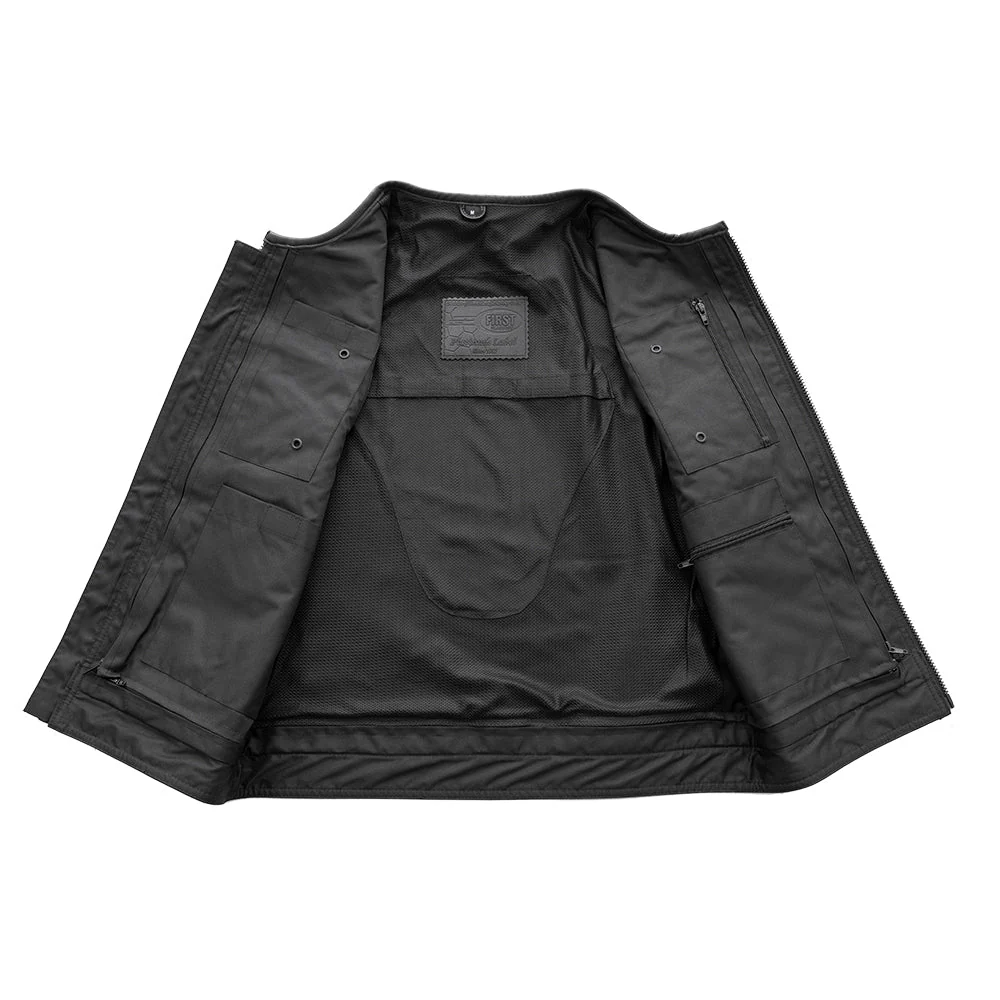 Unbeatable Men's Motorcycle Leather Vest - Image 3