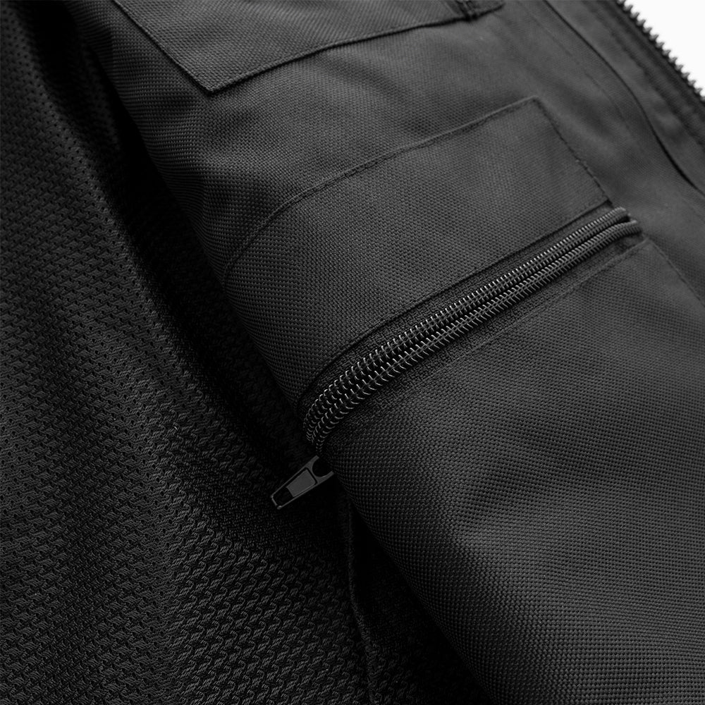 Unbeatable Men's Motorcycle Leather Vest - Image 6