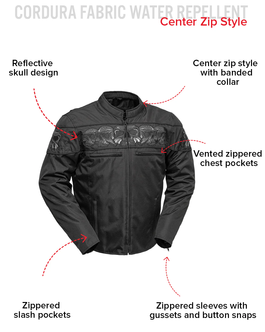 Immortal Men's Motorcycle Textile Jacket - Image 11