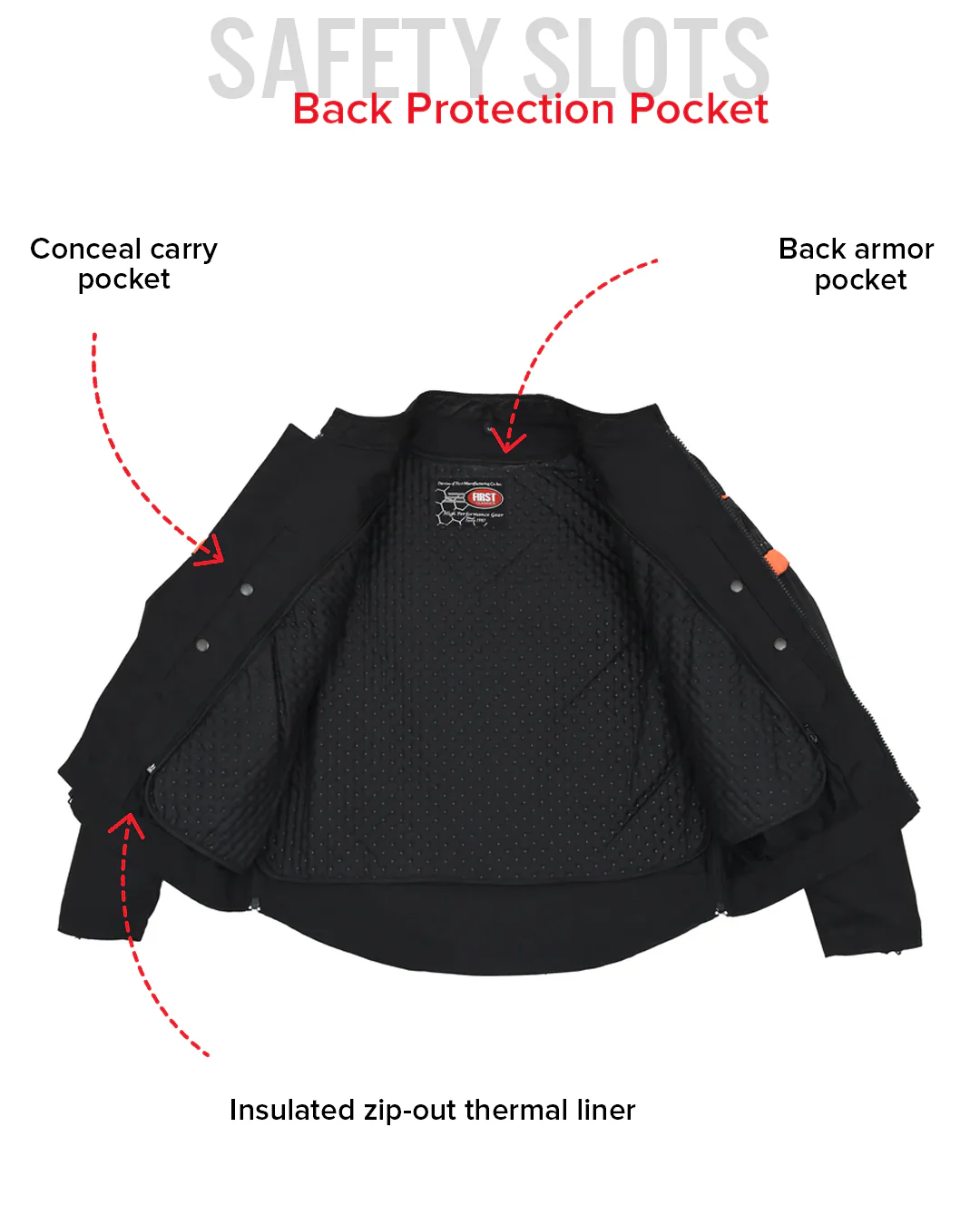 Immortal Men's Motorcycle Textile Jacket - Image 12