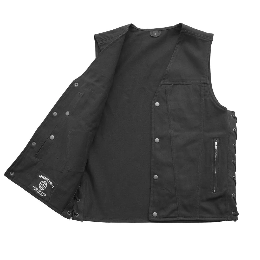 Lone Star Men's Motorcycle Twill Vest - Image 2