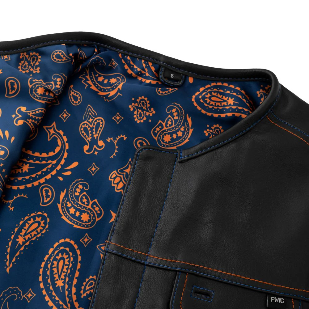 Metro - Men's Club Style Motorcycle Vest - Image 4